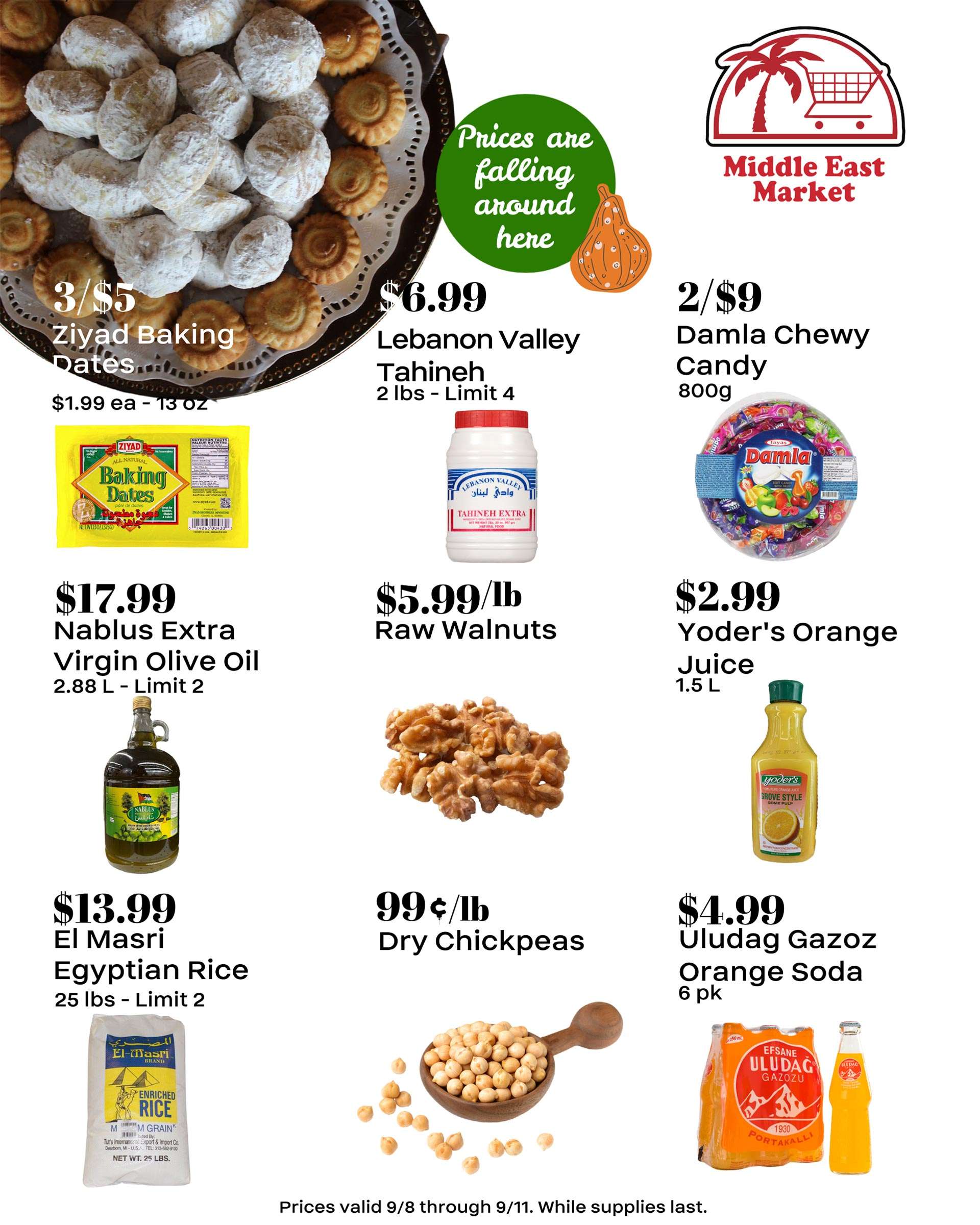 Weekly Specials Middle East Market