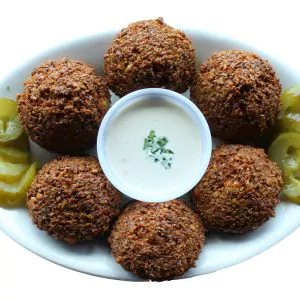 Falafel with Tahini Sauce